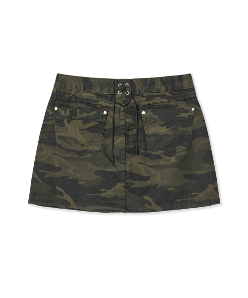 Midnight Move（ミッドナイトムーブ）の「belt skirt (camo)（スカート・レディース・その他・S/M）」の3枚目の写真