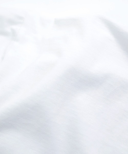 gicipi（ジチピ）の「[gicipi] CEFALO / クルーネックリラックスフィット リンガーTシャツ（Tシャツ/カットソー・メンズ・ネイビー/ホワイト・4/5）」の11枚目の写真