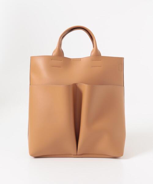 KBF（ケイビーエフ）の「アウトポケットイージーBAG（ショルダーバッグ・レディース・ブラック/キャメル・ONE）」の17枚目の写真