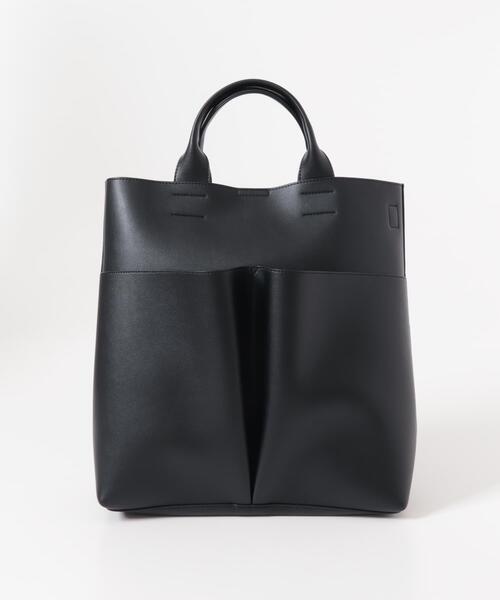 KBF（ケイビーエフ）の「アウトポケットイージーBAG（ショルダーバッグ・レディース・ブラック/キャメル・ONE）」の8枚目の写真