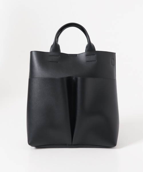 KBF(ケイビーエフ)の「アウトポケットイージーBAG(ショルダーバッグ・レディース・ブラック/キャメル・ONE)」の9枚目の写真