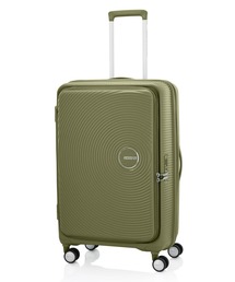 AMERICAN TOURISTER（アメリカンツーリスター）の「アメリカンツーリスター CURIO スピナー75 EXP ブックオープニング カーキ（スーツケース/キャリーバッグ）」