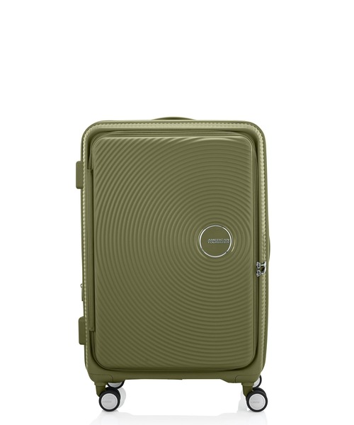 AMERICAN TOURISTER(アメリカンツーリスター)の「アメリカンツーリスター CURIO スピナー75 EXP ブックオープニング カーキ(スーツケース/キャリーバッグ・レディース・カーキ・L)」の2枚目の写真