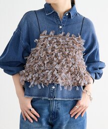 FRIPIER | 《FRIPIER》チュールファーキャミ(シャツ/ブラウス)