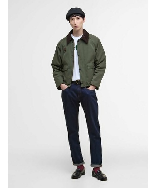 Barbour（バブアー）の「【SPEY / スペイ】ピーチスキン コットン ショートレングスブルゾン（オーバーサイズフィット）（ブルゾン・メンズ・ブラック/ライトブルー/グリーン・SMALL/MEDIUM/LARGE/X-LARGE）」の9枚目の写真