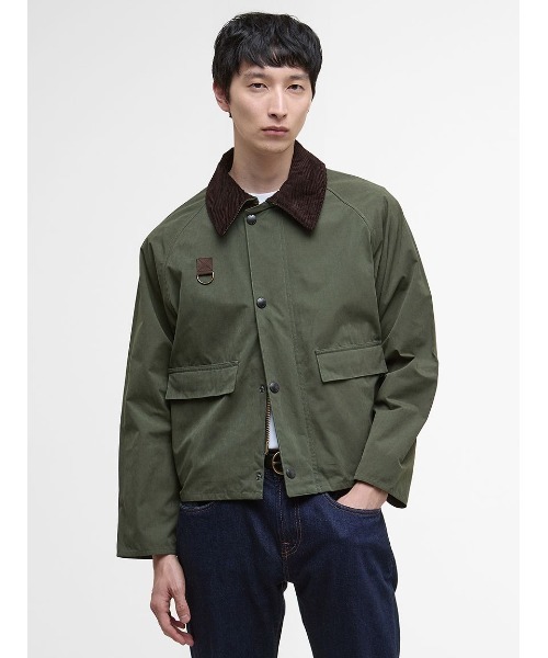 Barbour（バブアー）の「【SPEY / スペイ】ピーチスキン コットン ショートレングスブルゾン（オーバーサイズフィット）（ブルゾン・メンズ・ブラック/ライトブルー/グリーン・SMALL/MEDIUM/LARGE/X-LARGE）」の10枚目の写真