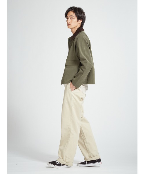 Barbour（バブアー）の「【SPEY / スペイ】ピーチスキン コットン ショートレングスブルゾン（オーバーサイズフィット）（ブルゾン・メンズ・ブラック/ライトブルー/グリーン・SMALL/MEDIUM/LARGE/X-LARGE）」の14枚目の写真