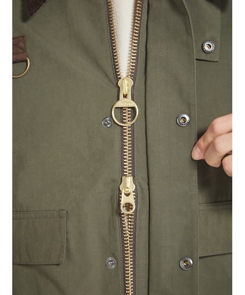 Barbour（バブアー）の「【SPEY / スペイ】ピーチスキン コットン ショートレングスブルゾン（オーバーサイズフィット）（ブルゾン・メンズ・ブラック/ライトブルー/グリーン・SMALL/MEDIUM/LARGE/X-LARGE）」の18枚目の写真