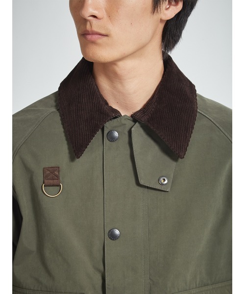 Barbour（バブアー）の「【SPEY / スペイ】ピーチスキン コットン ショートレングスブルゾン（オーバーサイズフィット）（ブルゾン・メンズ・ブラック/ライトブルー/グリーン・SMALL/MEDIUM/LARGE/X-LARGE）」の19枚目の写真