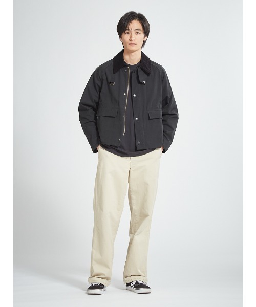Barbour（バブアー）の「【SPEY / スペイ】ピーチスキン コットン ショートレングスブルゾン（オーバーサイズフィット）（ブルゾン・メンズ・ブラック/ライトブルー/グリーン・SMALL/MEDIUM/LARGE/X-LARGE）」の22枚目の写真
