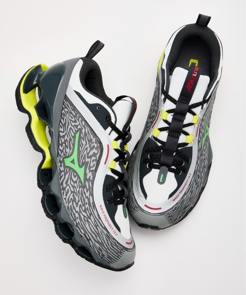 MIZUNO(ミズノ )の「WAVE PROPHECY 13.2 D1GA261301(スニーカー・メンズ・グレー・27.0cm/26.5cm/28.0cm/27.5cm/25.0cm/26.0cm/28.5cm/30.0cm)」の10枚目の写真