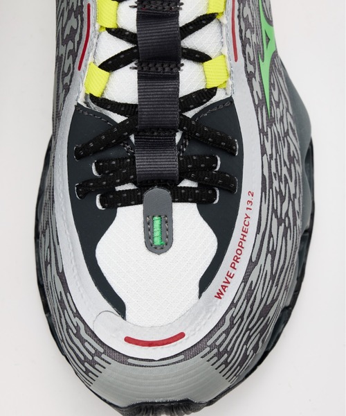 MIZUNO(ミズノ )の「WAVE PROPHECY 13.2 D1GA261301(スニーカー・メンズ・グレー・27.0cm/26.5cm/28.0cm/27.5cm/25.0cm/26.0cm/28.5cm/30.0cm)」の12枚目の写真
