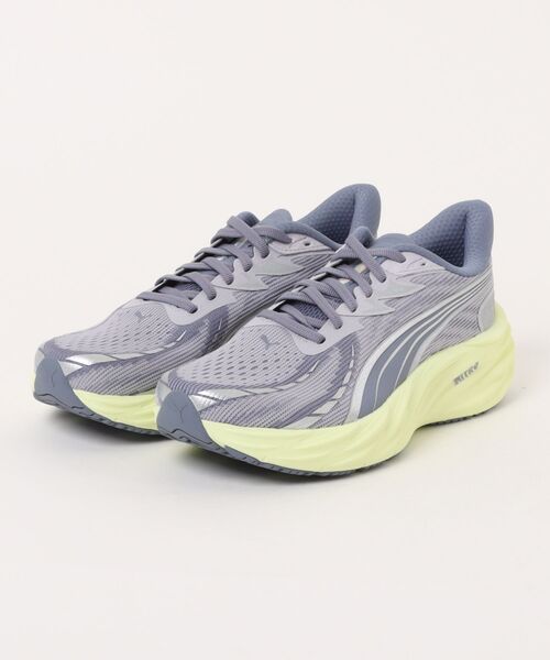 PUMA(プーマ)の「PUMA プーマ VELOCITY NITRO 4 AP ヴェロシティ ニトロ 4 AP 312635 11V.SILVER(スニーカー・メンズ・グレー・25.0cm/25.5cm/26.0cm/26.5cm/27.0cm/27.5cm/28.0cm/29.0cm)」の1枚目の写真