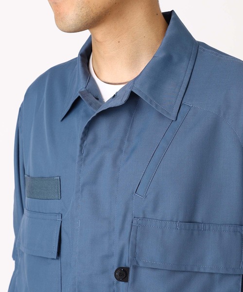 DAIWA PIER39(ダイワピア39)の「DAIWA PIER39 TECH MULTI FISHING POCKET MIL BE-83026(シャツ/ブラウス・メンズ・グレー/ブルー/ブラック・MEDIUM/SMALL/LARGE/X-LARGE)」の7枚目の写真