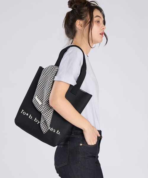 WEB限定 ロゴ ニット トートバッグ 【公式通販】