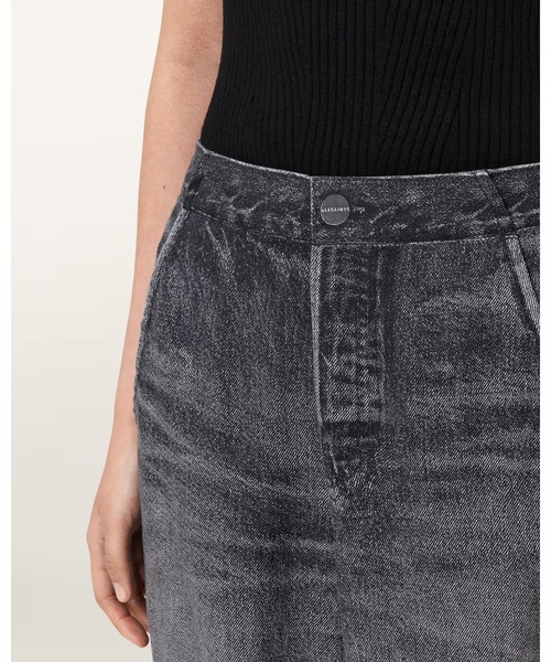 ALLSAINTS(オールセインツ)の「SELMA ILLUSION TROUSERS | SELMA イリュージョン トラウザー(その他パンツ・レディース・ブラック系その他・8/4/6/10)」の4枚目の写真
