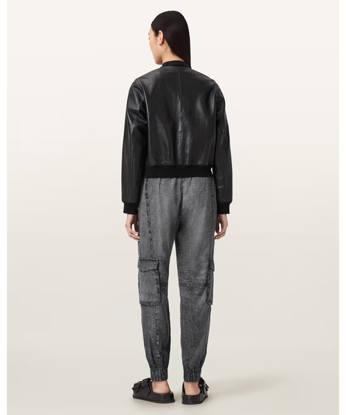 ALLSAINTS(オールセインツ)の「SELMA ILLUSION TROUSERS | SELMA イリュージョン トラウザー(その他パンツ・レディース・ブラック系その他・8/4/6/10)」の10枚目の写真