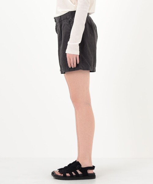 JAMES PERSE（ジェームスパース）の「リネンショートパンツ WKOH4321（その他パンツ・レディース・ブラック系その他・1）」の8枚目の写真
