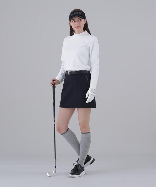 St ANDREWS(セントアンドリュース)の「【St ANDREWS】ドビーストレッチ長袖ハイネック(Tシャツ/カットソー・レディース・ブラック/ホワイト・L/S/M)」の18枚目の写真
