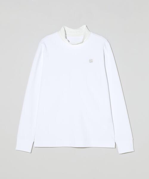 St ANDREWS(セントアンドリュース)の「【St ANDREWS】ドビーストレッチ長袖ハイネック(Tシャツ/カットソー・レディース・ブラック/ホワイト・L/S/M)」の19枚目の写真