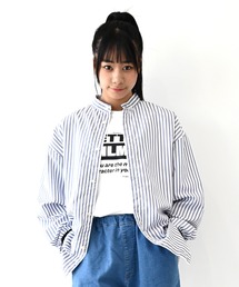 GENERATOR（ジェネレーター）の「GENERATOR/ジェネレーター ストライプシャツ（シャツ/ブラウス）」