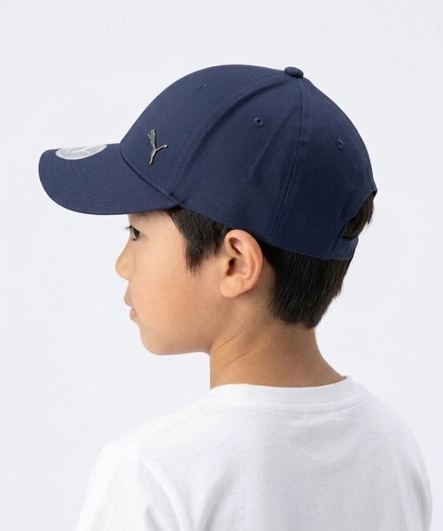 PUMA（プーマ）の「PUMA/プーマ　ESS メタル プーマ キャット BB キャップ JR（キャップ・キッズ・ネイビー/ピンク/ライトブルー/ブラック・ONE SIZE）」の6枚目の写真