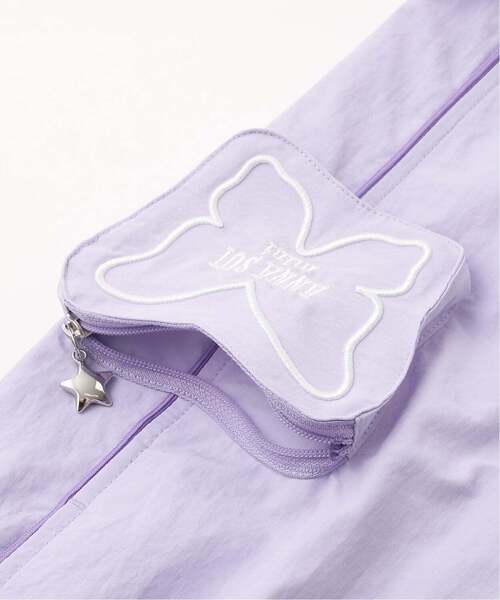 ANNA SUI mini(アナスイ・ミニ)の「蝶ポケットシャカパン【撥水加工・UVカット】(その他パンツ・キッズ・ラベンダー/ブラック・150cm/130cm/160cm/120cm/140cm)」の13枚目の写真
