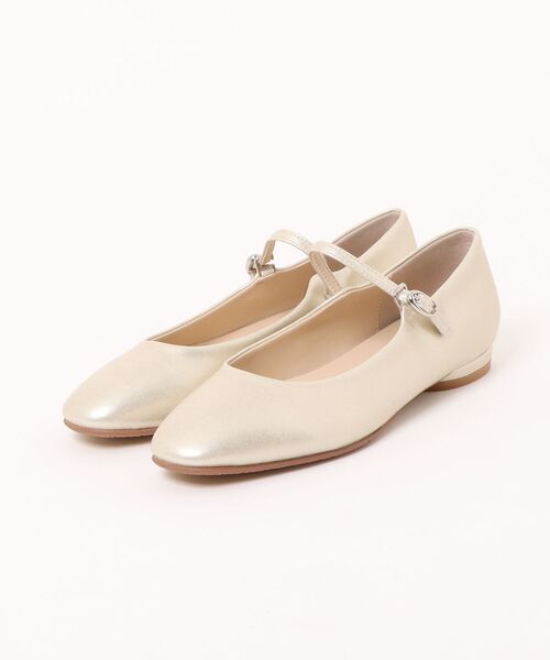 tsumori chisato WALK(ツモリチサトウォーク)の「オールウェザー対応メリージェーンパンプス(レインシューズ・レディース・プラチナム/ブラック・22.5cm/23.0cm/23.5cm/24.0cm/24.5cm/22.0cm)」の2枚目の写真