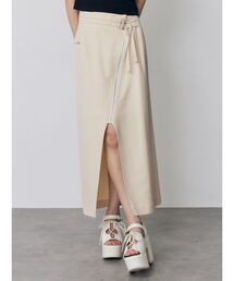 MURUA | ダブルベルトアシメZIPスカート(スカート)