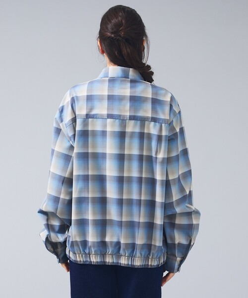 ペンドルトン　オンブレ　チェック　短丈　ジャケット　プルゾン　復刻 PENDLETON（ペンドルトン）の「【PENDLETON/ペンドルトン】Zip Shirt