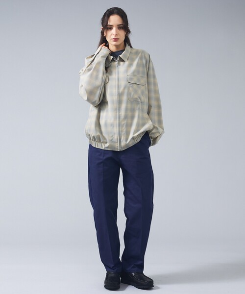 PENDLETON(ペンドルトン)の「【PENDLETON/ペンドルトン】Zip Shirt Jacket/オンブレーチェックブルゾン/ユニセックス(ブルゾン・メンズ・グレイッシュブルー/セージグリーン・M/L)」の14枚目の写真