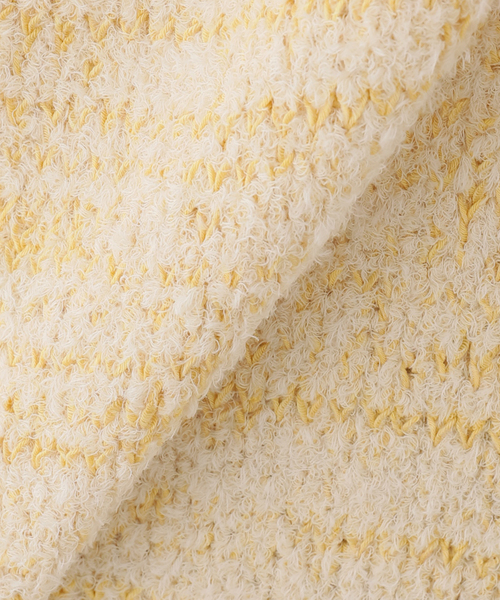 FRAMeWORK(フレームワーク)の「メランジニットベスト(ニット/セーター・レディース・イエロー/ホワイト・FREE)」の19枚目の写真