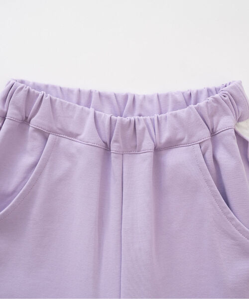 and D. petit main（アンドディープティマイン）の「サイドガラフリルスウェットパンツ（その他パンツ・キッズ・トップグレー/ネイビー/ラベンダー・110cm/130cm/120cm/90cm/140cm/100cm）」の12枚目の写真