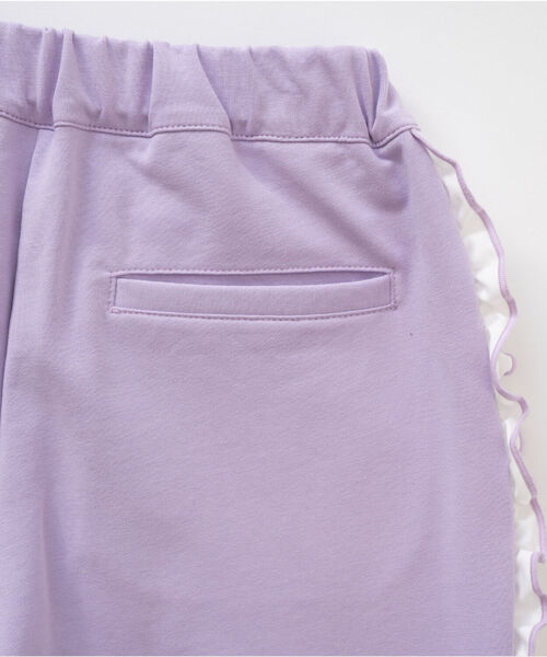 and D. petit main（アンドディープティマイン）の「サイドガラフリルスウェットパンツ（その他パンツ・キッズ・トップグレー/ネイビー/ラベンダー・110cm/130cm/120cm/90cm/140cm/100cm）」の16枚目の写真