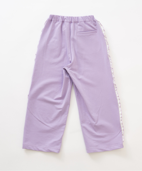and D. petit main（アンドディープティマイン）の「サイドガラフリルスウェットパンツ（その他パンツ・キッズ・トップグレー/ネイビー/ラベンダー・110cm/130cm/120cm/90cm/140cm/100cm）」の17枚目の写真