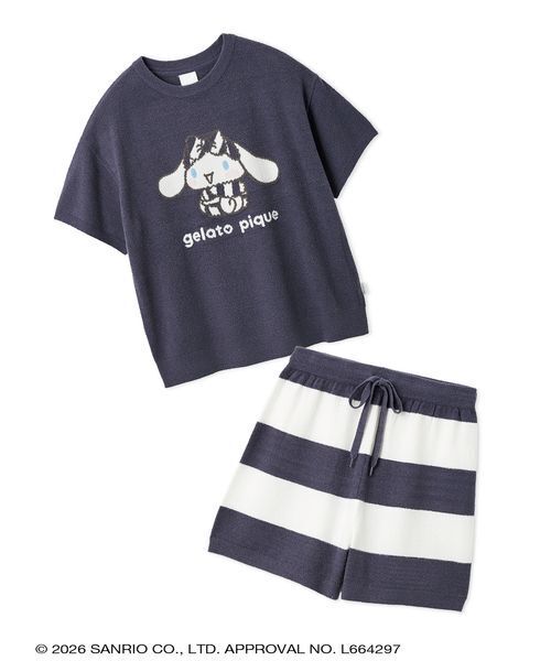 gelato pique】【LADIES】スムーズィ―セットアップ（ルームウェア