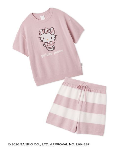 【gelato pique】【LADIES】スムーズィ―セットアップ（ルームウェア/パジャマ）｜sanrio house（サンリオハウス）