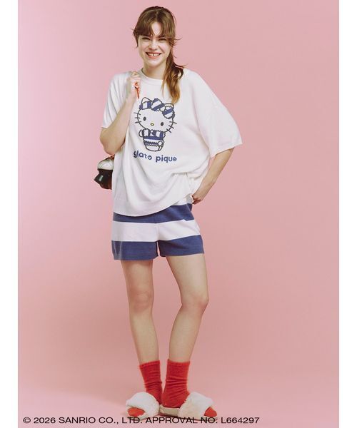 【gelato pique】【LADIES】スムーズィ―セットアップ（ルームウェア/パジャマ）｜sanrio house（サンリオハウス）