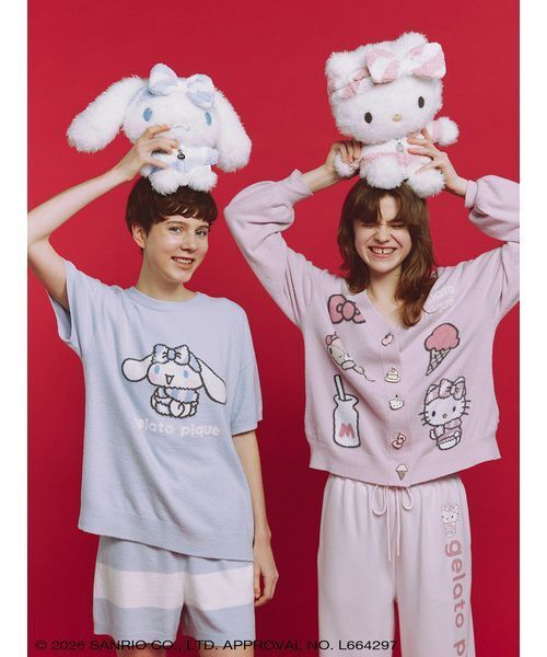 【gelato pique】【LADIES】スムーズィ―セットアップ（ルームウェア/パジャマ）｜sanrio house（サンリオハウス）