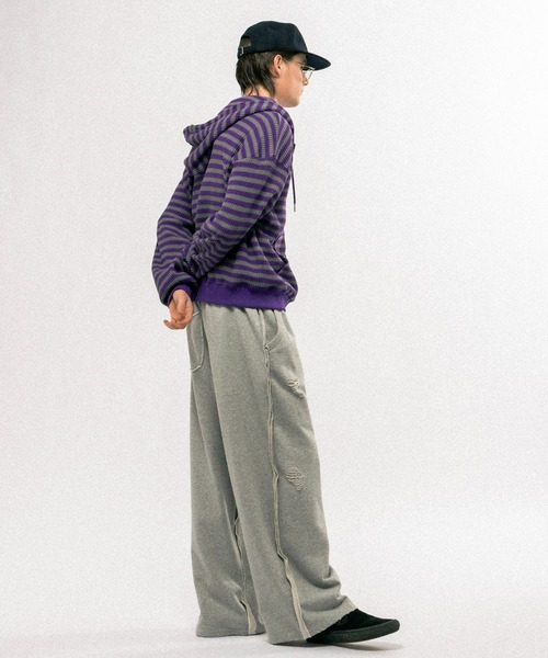 damage sweat pants / ダメージスウェットパンツ（スウェットパンツ 