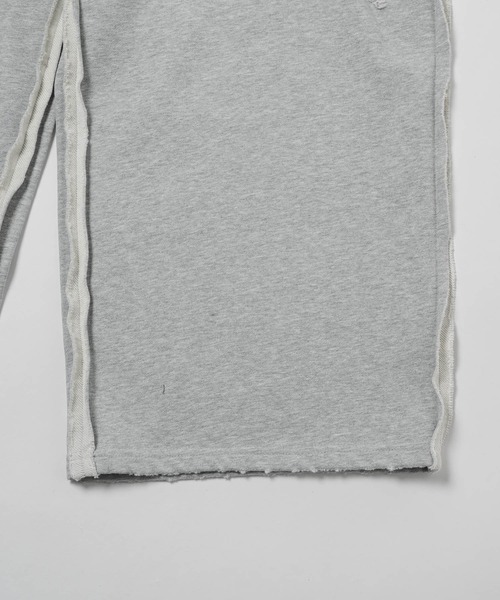 Elanque(エランク)の「damage sweat pants / ダメージスウェットパンツ(スウェットパンツ・メンズ・ブラック/グレー/パープル・MEDIUM/LARGE)」の18枚目の写真