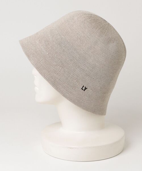 La Maison de Lyllis（メゾンドリリス）の「Campana（ハット・レディース・サンドベージュ/ブラック・FREE）」の5枚目の写真