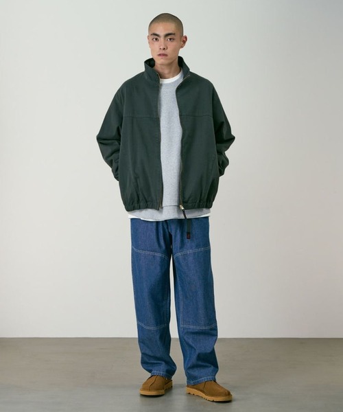 Gramicci(グラミチ)の「Gramicci/グラミチ JAPANESE CHAMBRAY DOUBLE KNEE ジーパン ジーンズ ストレートパンツ バギーパンツ 2026年春夏(デニムパンツ・メンズ・ネイビー/ブルー・M/S/L/XL)」の15枚目の写真