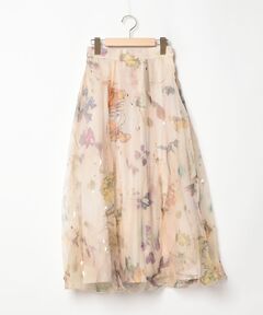 UND SCAN FLOWER SKIRT（スカート）｜Ameri（アメリ）のファッション