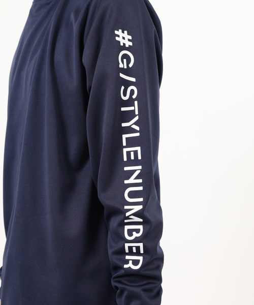 FUNALIVE(ファンアライブ)の「ドライ モックネック ロゴ 長袖 Tシャツ(Tシャツ/カットソー・メンズ・ライトグリーン系/ネイビー系/ホワイト系1/ホワイト系/ブラック系/ネイビー系1/ライトグリーン系1/ブラック系1・LL/L/M)」の17枚目の写真