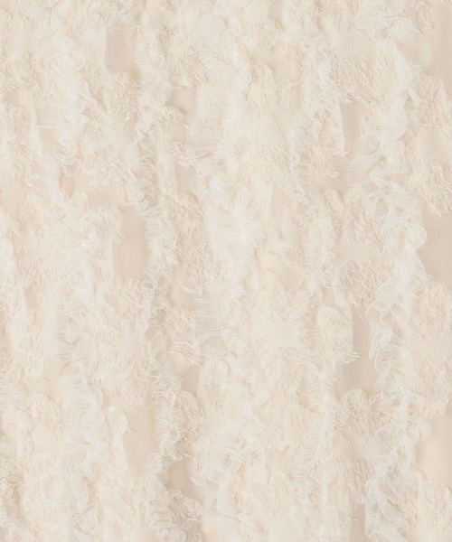 PAGEBOY（ページボーイ）の「チュールフリルナロースカート（スカート・レディース・ブラック/オフホワイト・FREE）」の17枚目の写真