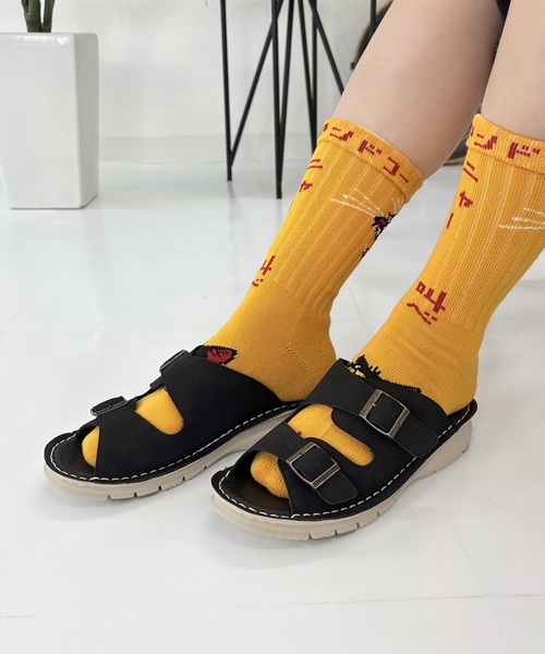LUGG NAGG（ラグナグ）の「【WilsonLee】【スポっと】【軽量】コンフォートダブルベルトサンダル【３E】【リラックス】（サンダル・レディース・アイボリー/ブラック/ダークブラウン・S/M/L/LL）」の11枚目の写真
