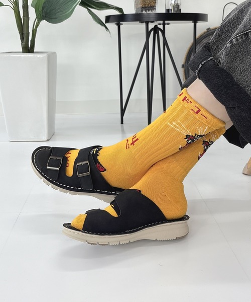 LUGG NAGG（ラグナグ）の「【WilsonLee】【スポっと】【軽量】コンフォートダブルベルトサンダル【３E】【リラックス】（サンダル・レディース・アイボリー/ブラック/ダークブラウン・S/M/L/LL）」の12枚目の写真