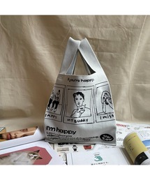 KNT365（ケイエヌティサンロクゴ）の「Bunny Happy（トートバッグ）」