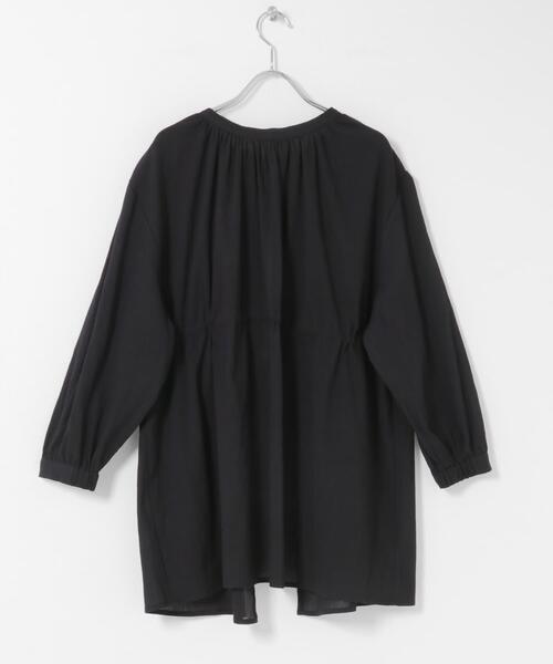 URBAN RESEARCH Sonny Label(アーバンリサーチサニーレーベル)の「フロントリボン楊柳ブラウス(シャツ/ブラウス・レディース・アイボリー/ブラック・FREE)」の8枚目の写真